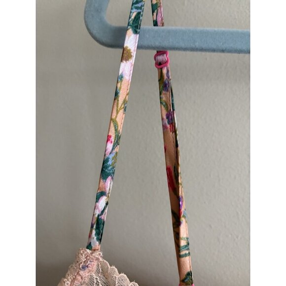 Victorias secret VS Victoria’s Secret floral flowers slip lingerie Gown size L - Picture 5 of 12